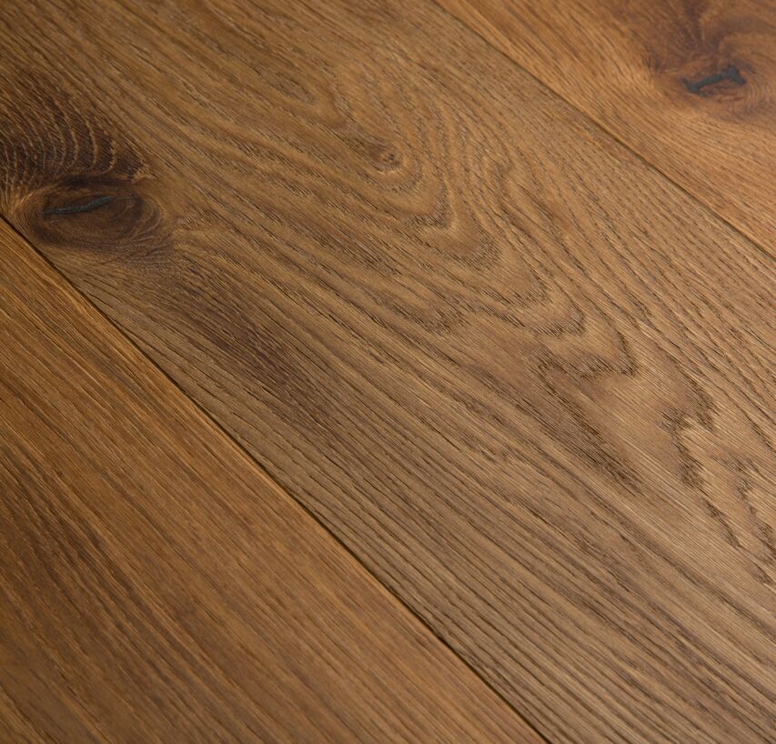 OAK Country Vulcano Medium Wide-Plank heavily brushed natural oil