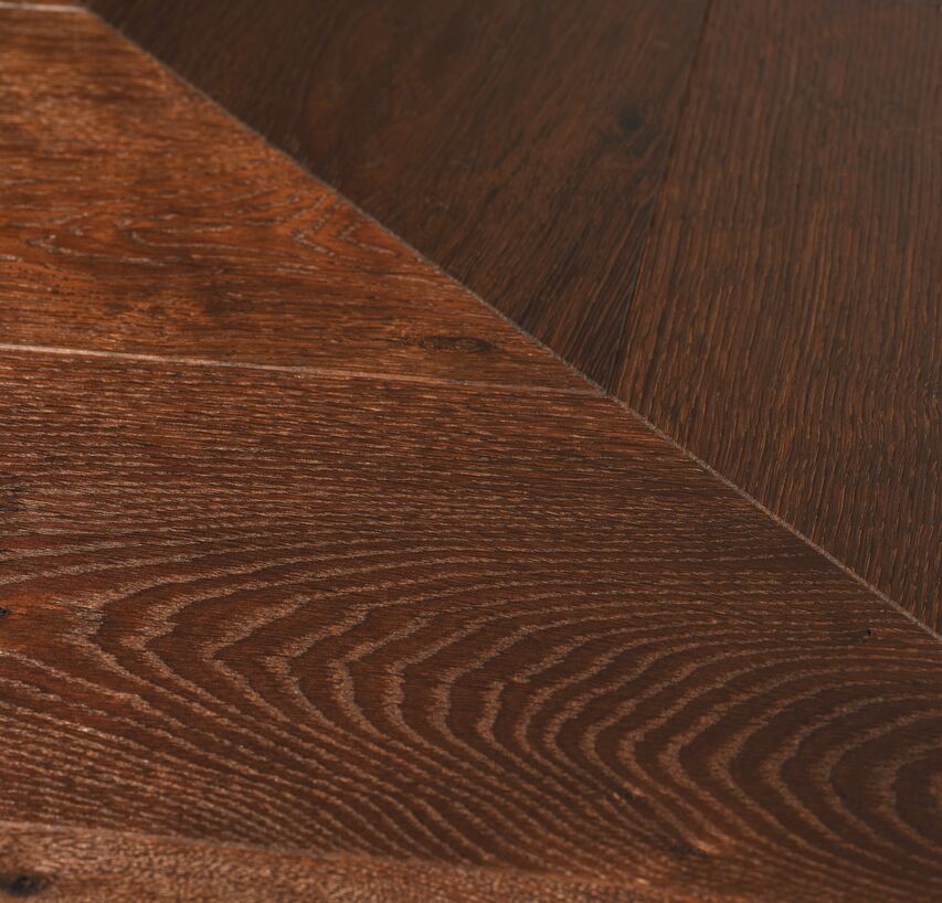 OAK Vulcano Chevron 45° brushed natural oil