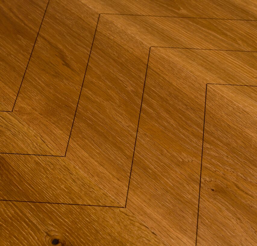 OAK Vulcano Medium Carving Chevron brushed natural oil